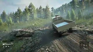 SnowRunner:Update 10 0 Phase 2  KRS-58 Bandit RUSSIAN TRUCK