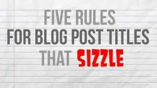 How to Make the Best Blog Post Titles