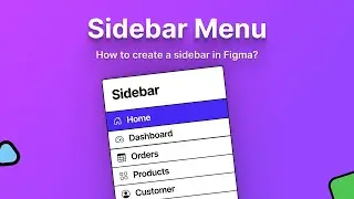 How to create a sidebar navigation in Figma?  Tutorial