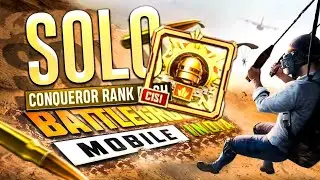 🔥Solo Conqueror Push | 5 Finger + Full Gyro + 90 fps⚡Full Rush Gameplay | Battlegrounds Mobile India