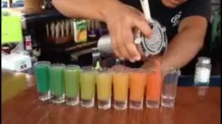 Rips Bar & Grill: Rainbow Shots