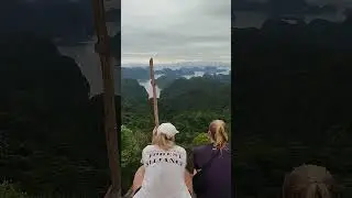 Halong Bay hiking experience after Typhoon Yagi, Trải nghiệm leo núi Navy Peak Halong Bay #halongbay