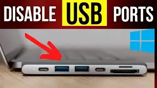 How to Disable USB Ports in Windows | USB Port Disable kaise kare