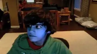 myself as a blue avatar person