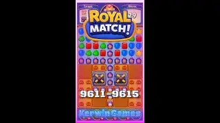 Royal Match Level 9611 9612 9613 9614 9615 - No Boosters Gameplay
