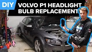 Volvo Headlight Bulb Replacement - DIY (C30, S40 and V50  2004 - 2012)
