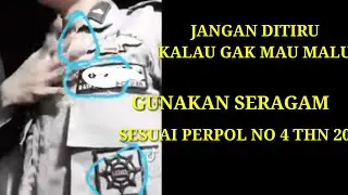 Buat malu Korps satpam,sudah tau dilarang masih aja dipakai😁😁😁