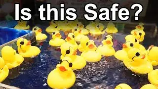WATER in a Claw Machine?!