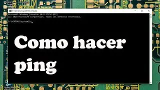 How to ping an IP address or URL with CMD in Windows