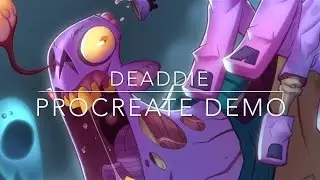 Ep.37| Deaddie - Halloween Procreate Demo