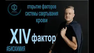 Биохимия: Открытие ХIV фактора свертываемости крови