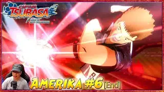 FINAL VS AMERIKA 🔥 Blake & Ortiz = SURAM ⚔️ Amerika #6 End - Captain Tsubasa: Rise of New Champions