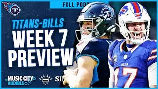 Titans-Bills Week 7 Preview (with Joe Marino) | MCA Titans Podcast