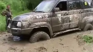 УАЗ -  Patriot  - Женя и off road ! ))