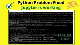 🔥🔥 ImportError: DLL load failed while importing libzmq: The specified module could not be found.