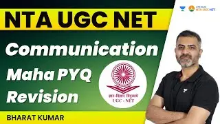 Communication | Maha PYQ Revision | NTA UGC NET | Bharat Kumar