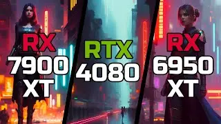 RX 7900 XT vs RTX 4080 vs RX 6950 XT - Test in 11 Games