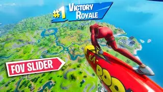 Using a real FOV Slider in Season 2... (Fortnite FOV Changer)