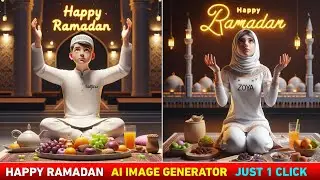 Ramadan mubarak ai photo editing | Ramadan ai photo editing | Bing image creator