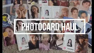 Photocard Haul | SNSD, VIXX, 2PM & a HOLY GRAIL