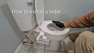 How to use toilet bidet. Installation and overview of veken Bidets 😀 #handyman #bidet #amazonfinds