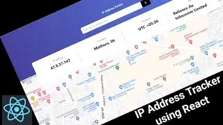 IP Address Tracker using react | Frontend Mentor Challenge | 