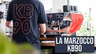 The La Marzocco KB90 Commercial Coffee Machine - Straight-In Portafilters, Scales & More