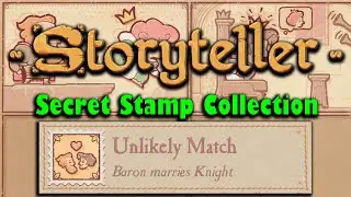 ★Unlikely Match★ Secret Stamp Collection ★Stoyteller★