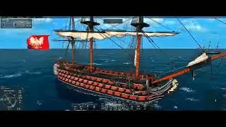 Santisima Trinidad vs Le Bucentaure NAVAL ACTION 21:9 3440x1440 AMD 1950x RTX 4090 HOF reshade