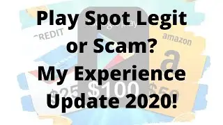PLAY SPOT APP LEGIT OR SCAM? | Update on my experience using play spot 2020! | Play Spot App Review!