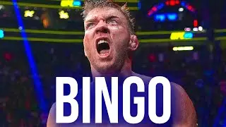 UFC 305 Bingo Card Predictions (Emotional)
