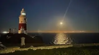 Super Blue Moon in Gibraltar - photos & videos sent in by viewers