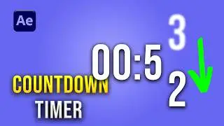 Countdown Timer in After Effects (Beginner Tutorial)