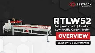 Carton Sealer -  RTLW52 - Random Low Profile Carton Sealer