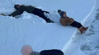 Family snow day