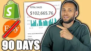 How A NEW Print On Demand Store Did $100k In 90 Days (No Etsy)