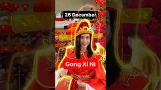 Christmas vs Chinese New Year #shorts