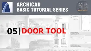 Archicad Basic Tutorial 05 - Door Tool