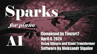Sparks -- composed using AI