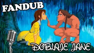 FANDUB DOBLAJE de la película TARZÁN en la escena del árbol con JANE