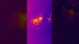 Как найти короткое замыкание с помощью #тепловизор поиск неисправности тепловизором