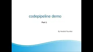 AWS codepipeline : create pipeline to test and deploy App on EC2 Instance