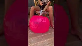 Comment gonfler un ballon d'exercices ?