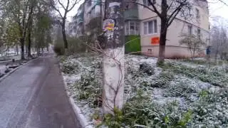 20 апреля,снег Одесса