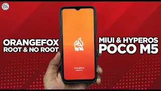 How to Install TWRP OrangeFox POCO M5 Permanently Without Root and Root