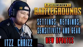 Itzz_ChrizZ PUBG Settings, Keybinds, Sensitivity, Gear and Setup [Pro Player Updates 2019]