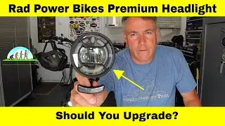 Rad Power Bike's Premium Headlight Upgrade for your E-Bike