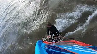 Windsurfing at Fraisthorpe - 01 October 2022