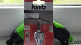 Патрон для дрели,шуруповерта,отвертки KWB на 1/4