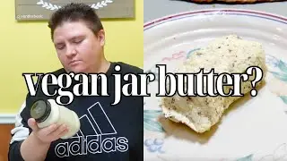 can you make vegan butter in a jar? make mason jar butter with me